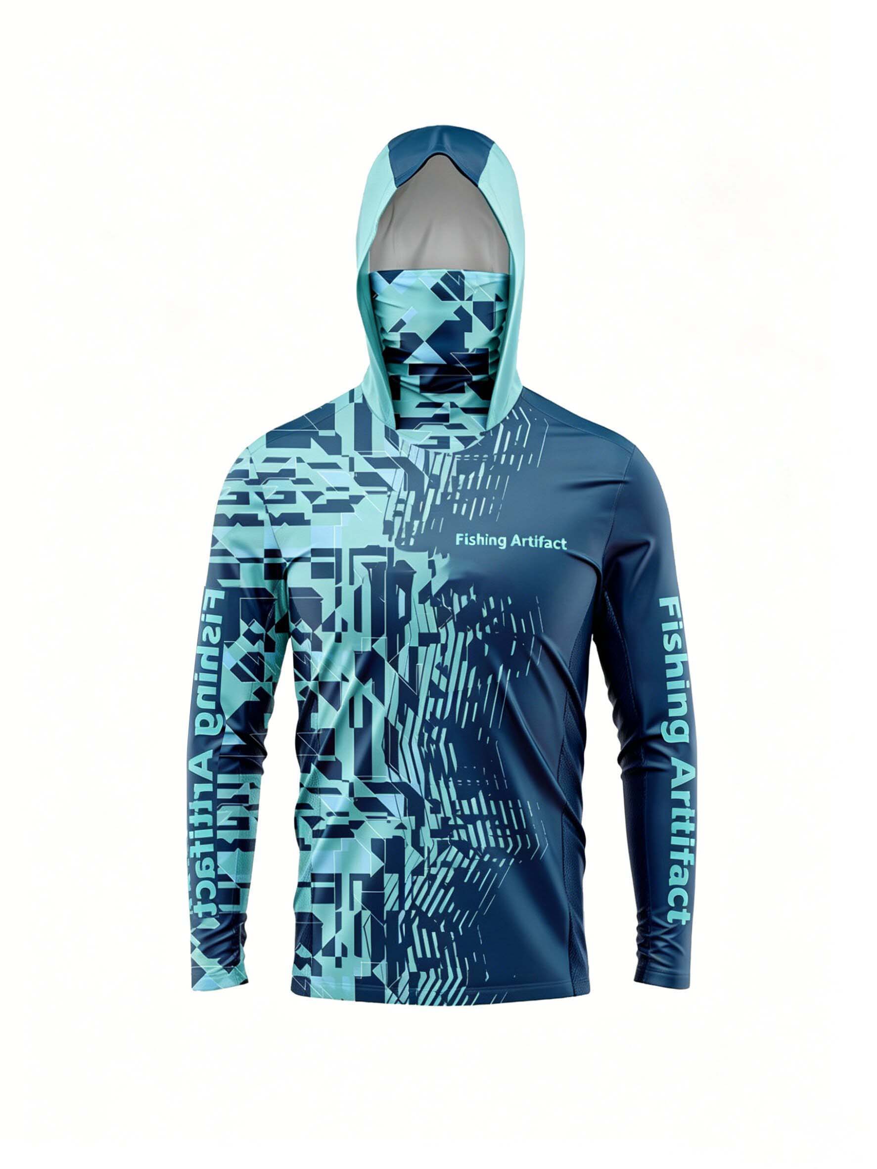 Summer Clothing Types - Men's Summer Fishing Hoodie, Long Sleeved