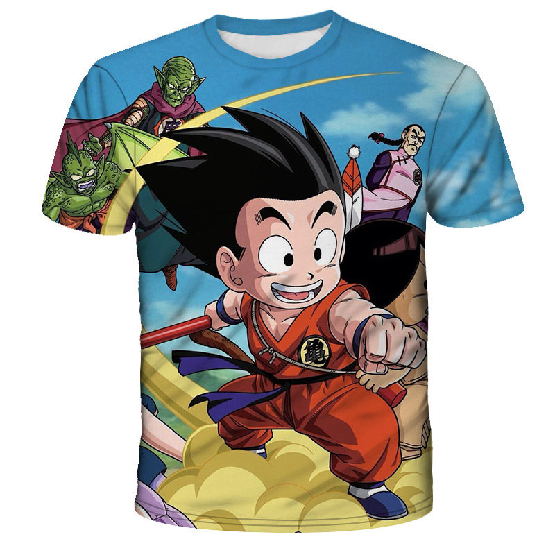 Summer 2026 Kids Clothing - 2026 Summer Dragon Ball T Shirt
