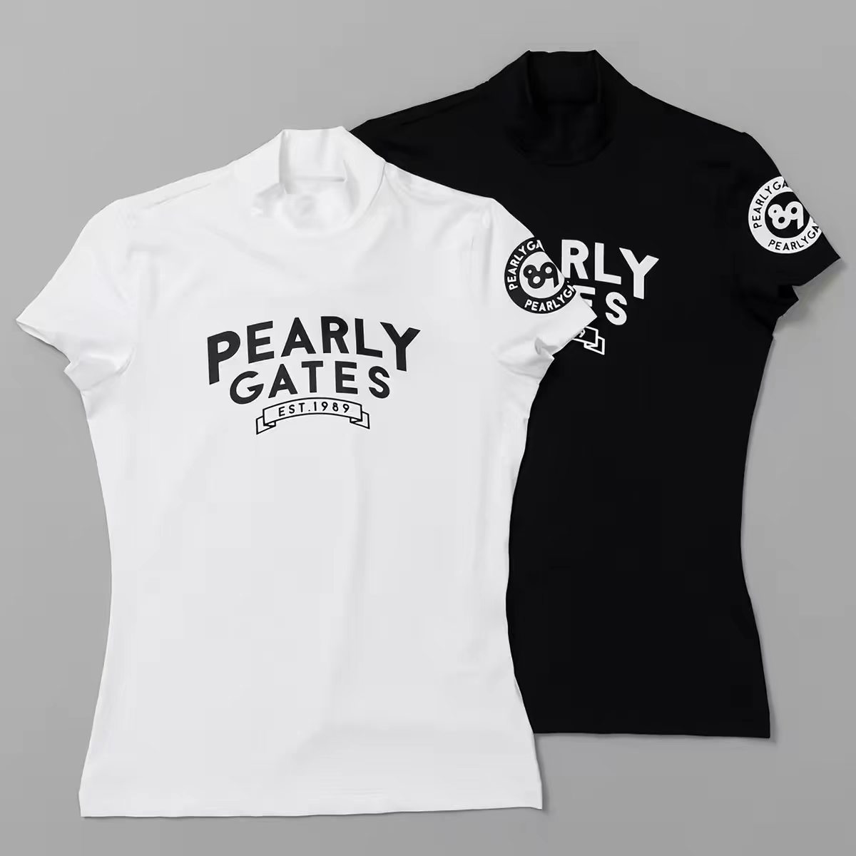 Summer Clothing Logo - PEARLYGATES Women's Golf Clothing Summer Short-Sleeve