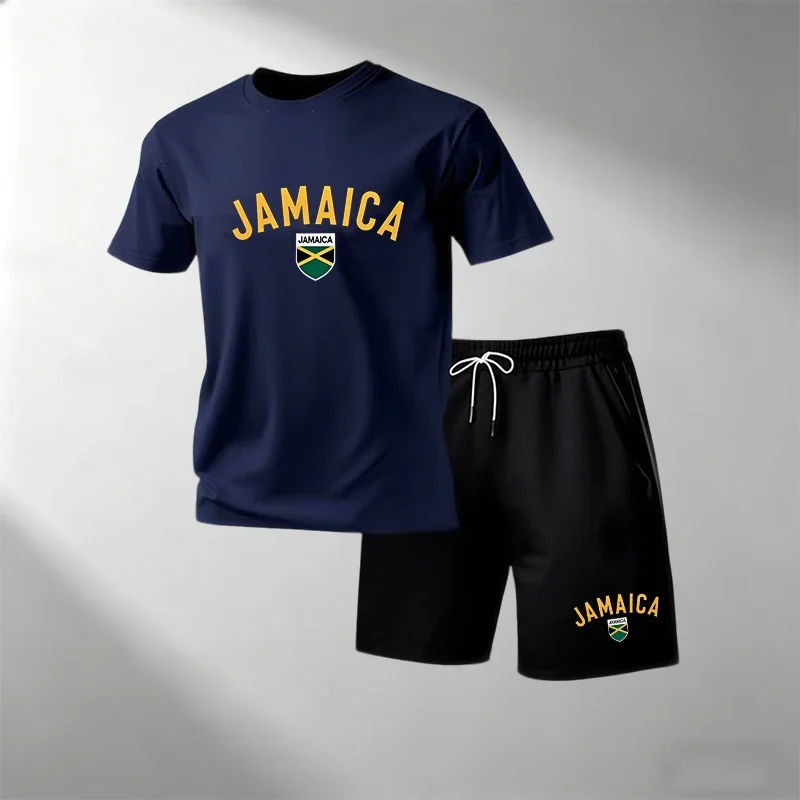 JAMAICA Summer Casual T-Shirts - огляд і ціна Summer Clothing For Young Men