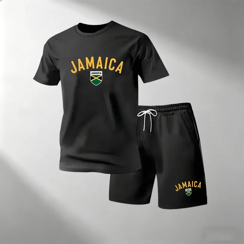 JAMAICA Summer Casual T-Shirts - огляд і ціна Summer Clothing For Young Men