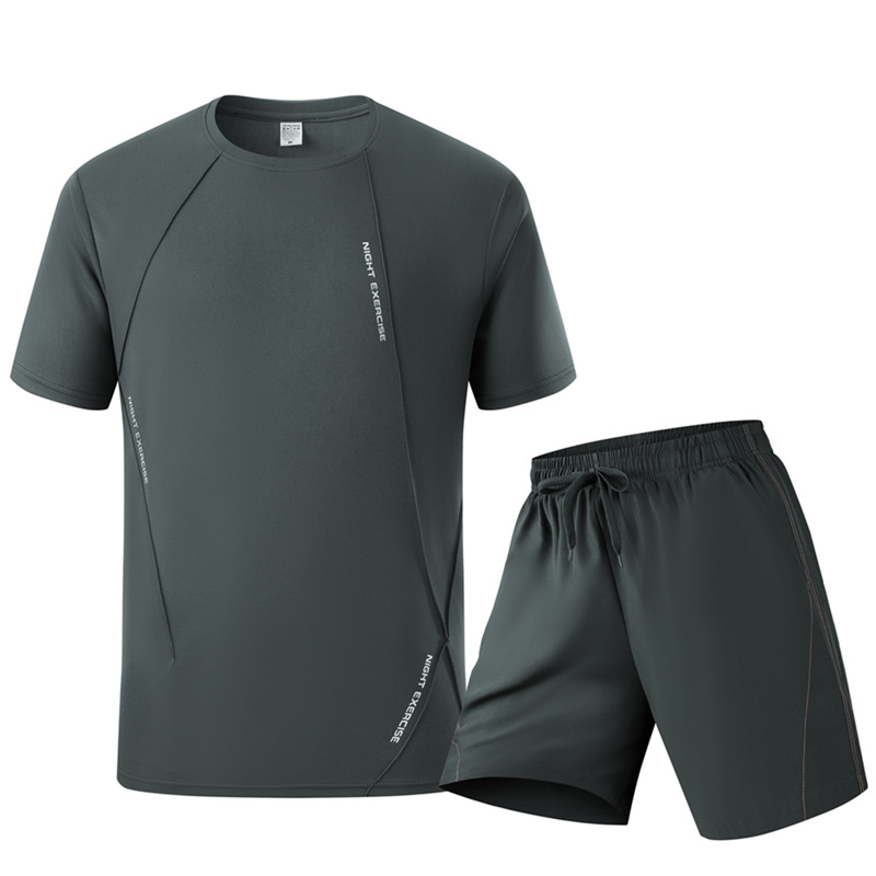 Men's Summer Sports Set Quick  - огляд і ціна Summer Clothing For Young Men