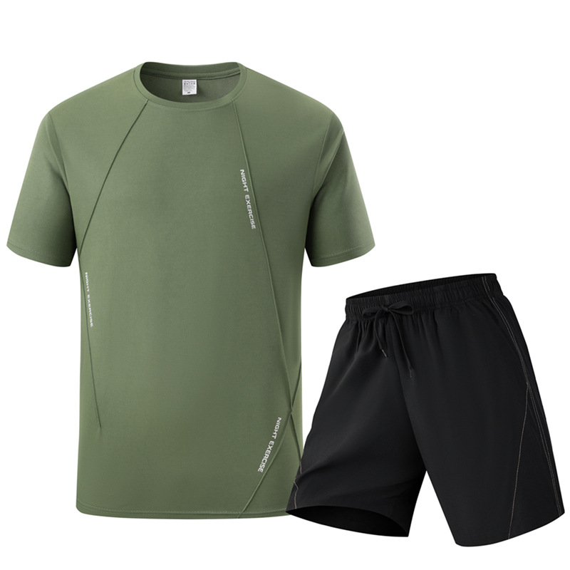 Men's Summer Sports Set Quick  - огляд і ціна Summer Clothing For Young Men