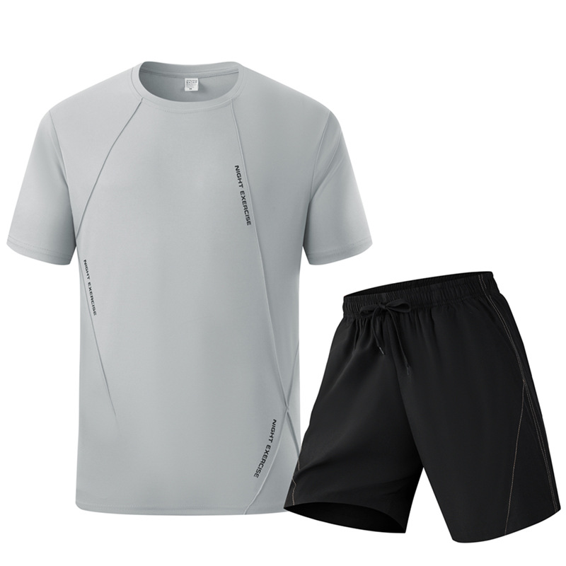 Men's Summer Sports Set Quick  - огляд і ціна Summer Clothing For Young Men