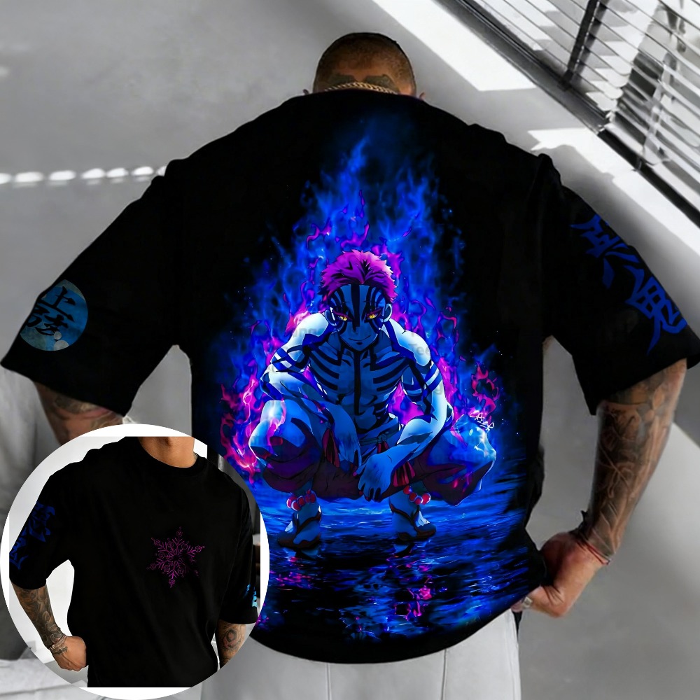 Demon Slayer Akaza Pure Cotton - огляд і ціна Summer 2026 Kids Clothing
