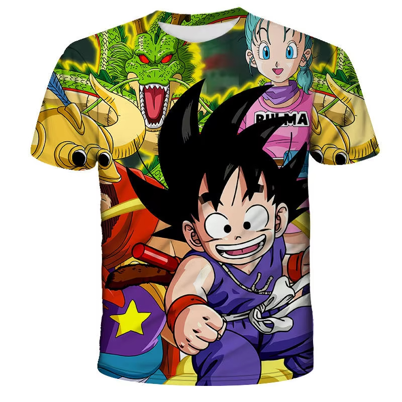 2026 Summer Dragon Ball T Shir - огляд і ціна Summer 2026 Kids Clothing