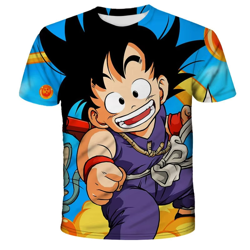 2026 Summer Dragon Ball T Shir - огляд і ціна Summer 2026 Kids Clothing