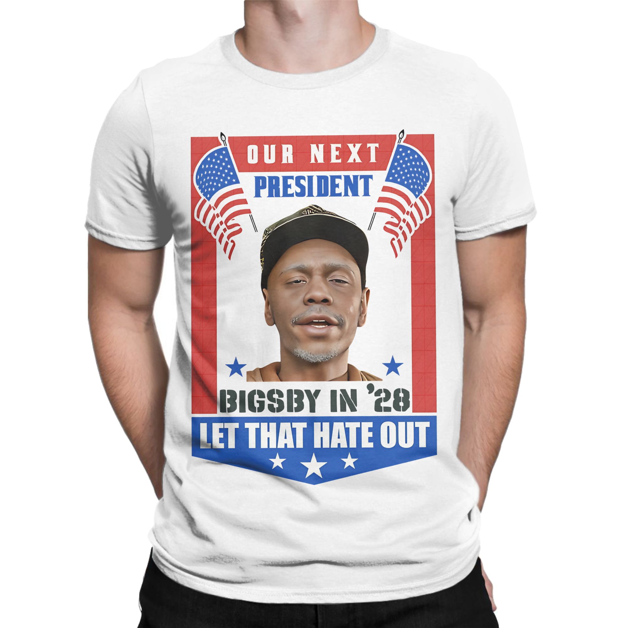 Clayton Bigsby Our Next Presid - огляд і ціна Summer Clothing Next