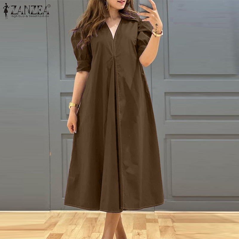 ZANZEA Plus Size 5XL Womens Ca - огляд і ціна Summer Clothing For Older Women