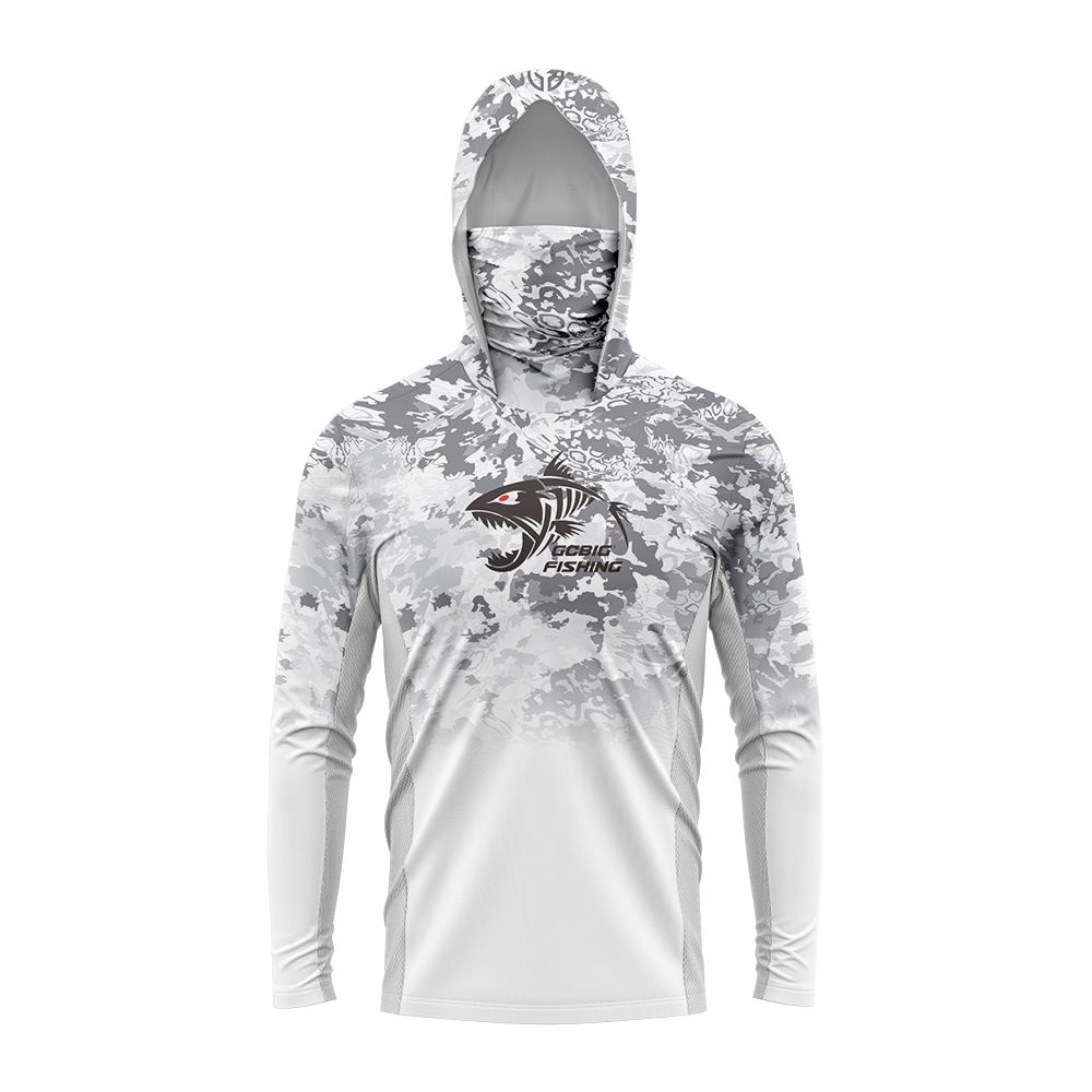 UPF50+ Hooded Fishing Shirt Bu - огляд і ціна Summer Clothing Types