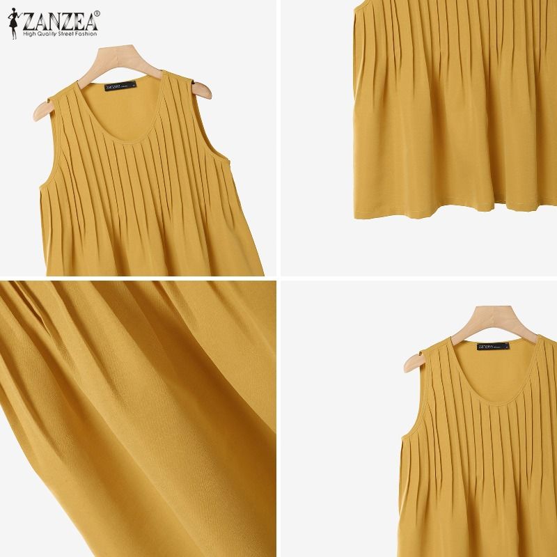 ZANZEA Plus Size 5XL Woman Pin - огляд і ціна Summer Clothing Holiday