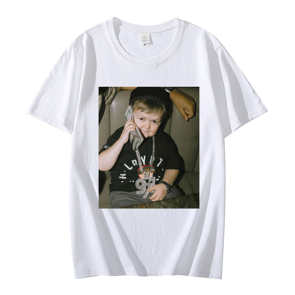 Fasiom Funny Streetwear Tops H - огляд і ціна Summer Clothing Logo
