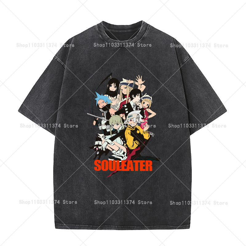 Soul Eater Men Women T-shirt W - огляд і ціна Summer Clothing Styles Men