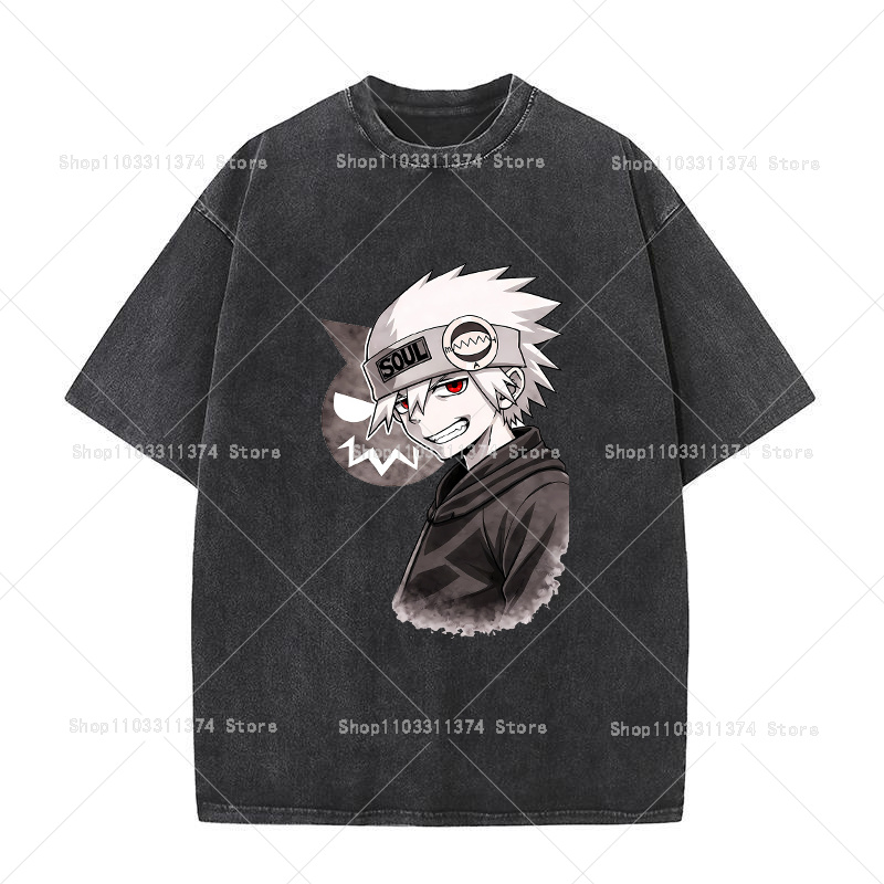 Soul Eater Men Women T-shirt W - огляд і ціна Summer Clothing Styles Men