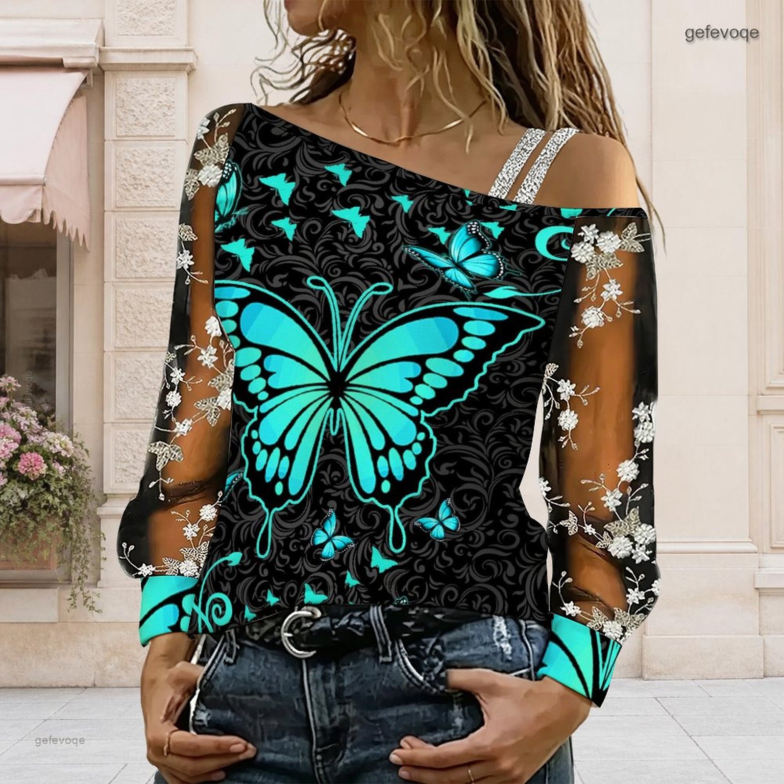 Women Off Shoulder Blouse Asym - огляд і ціна Off Shoulder Blouse