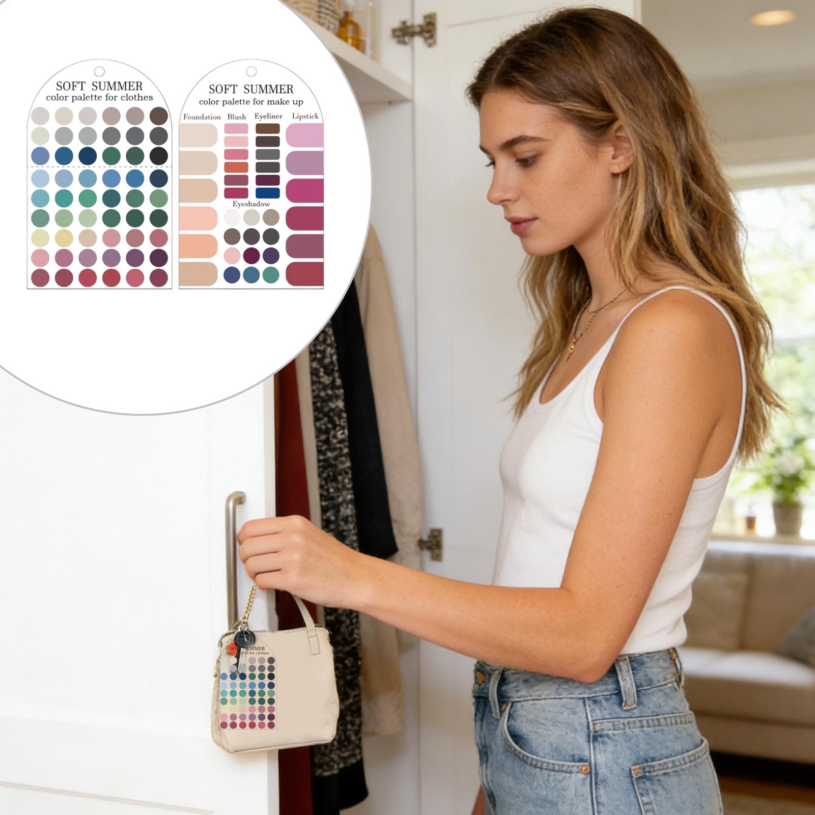 2 Pieces Acrylic Seasonal Pale - огляд і ціна Summer Clothing Palette