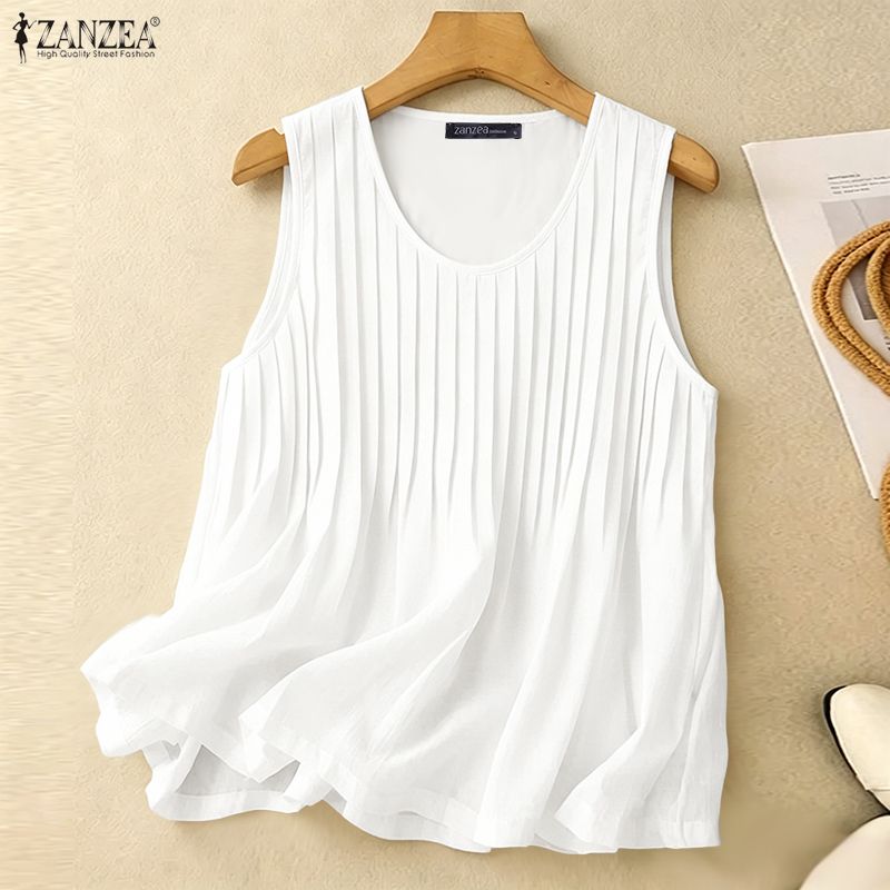 ZANZEA Woman Summer Pintuck Ta - огляд і ціна Summer Clothing Holiday