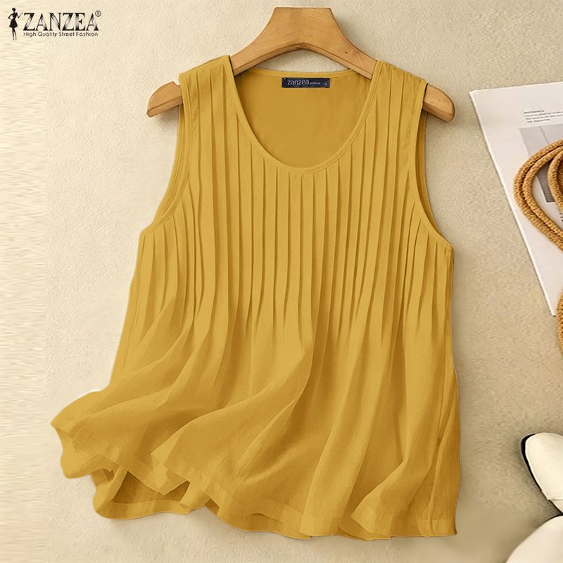 ZANZEA Woman Summer Pintuck Ta - огляд і ціна Summer Clothing Holiday