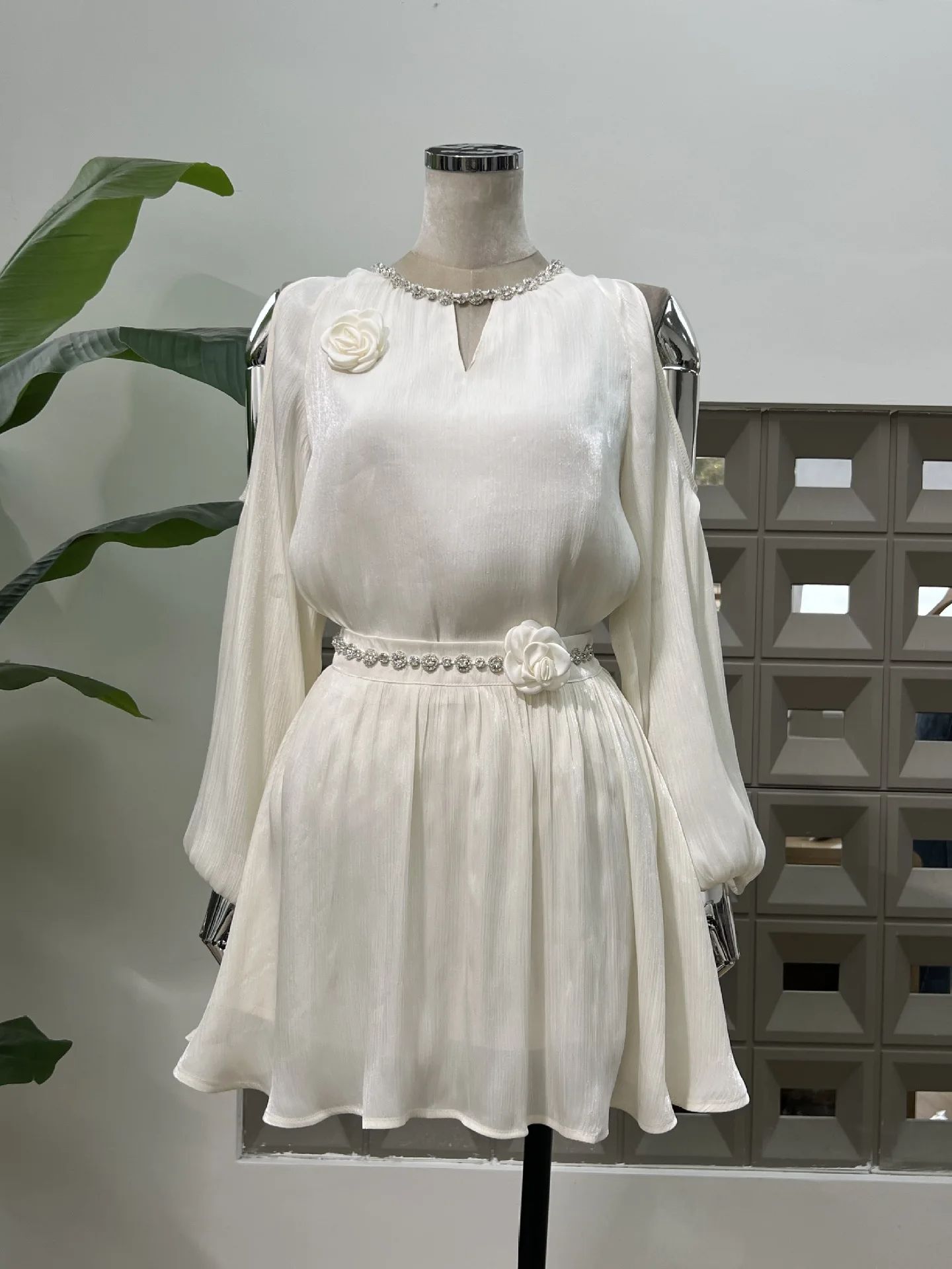 Women Two-Piece Dresses Off-Sh - огляд і ціна Off Shoulder Blouse