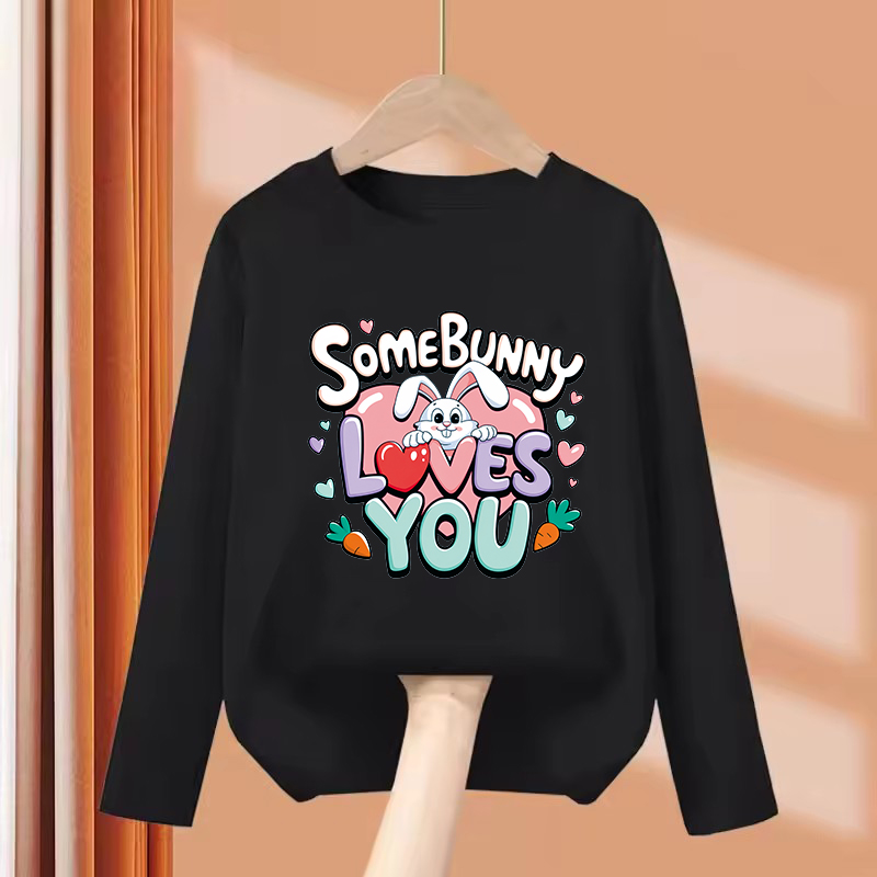 Long Sleeve Cute Rabbit Love H - огляд і ціна Summer Loving Kids Clothing