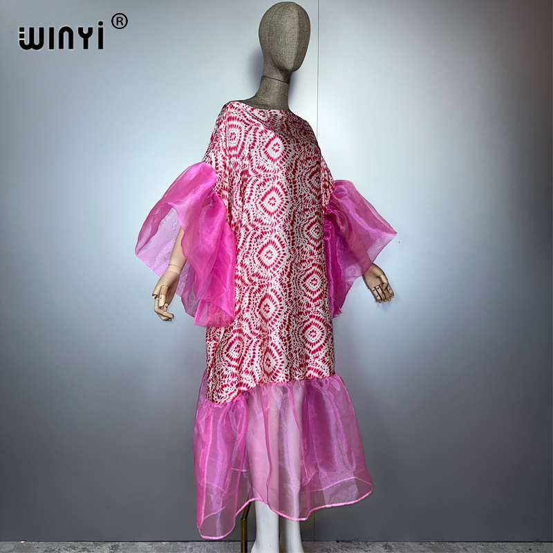 WINYI summer print puff(ed) sl - огляд і ціна Summer Clothing Holiday