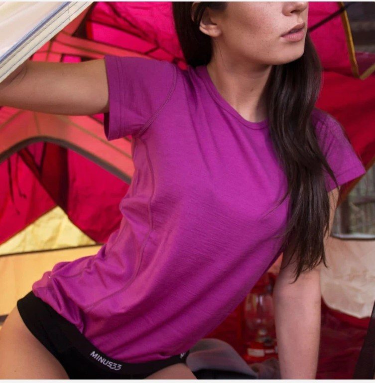 Women's merino wool T shirt sh - огляд і ціна Summer Clothing Next