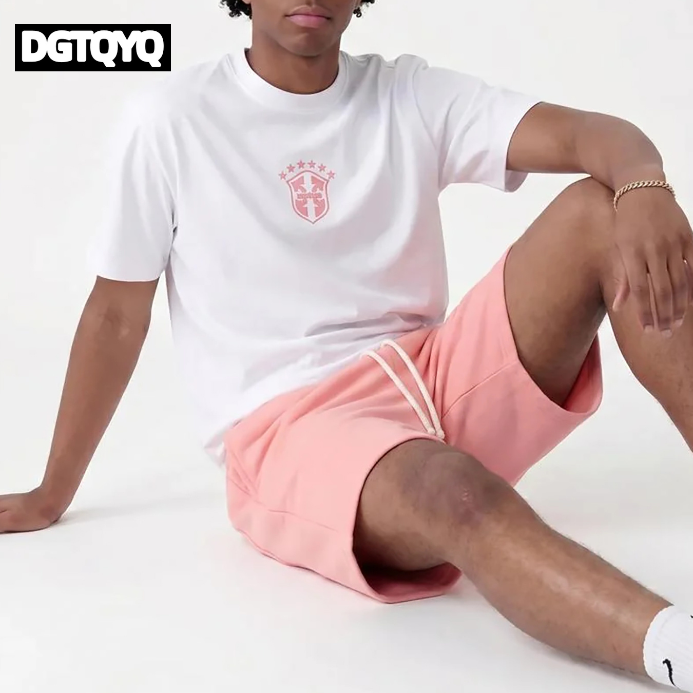 Man's Summer New Pink Embroide - огляд і ціна Summer Clothing Women