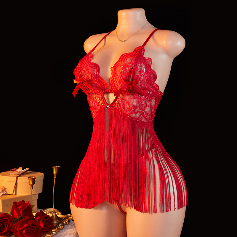 Transparent Lace Women Red Str - огляд і ціна Summer Clothing Women