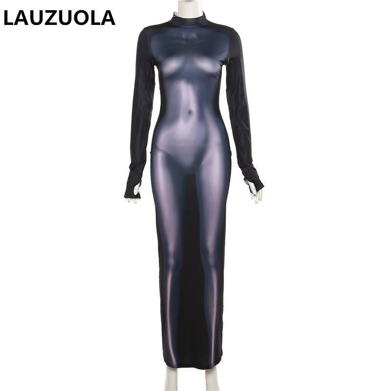 Sexy 3D Body Shape Printed Dre - огляд і ціна Summer Clothing H&M