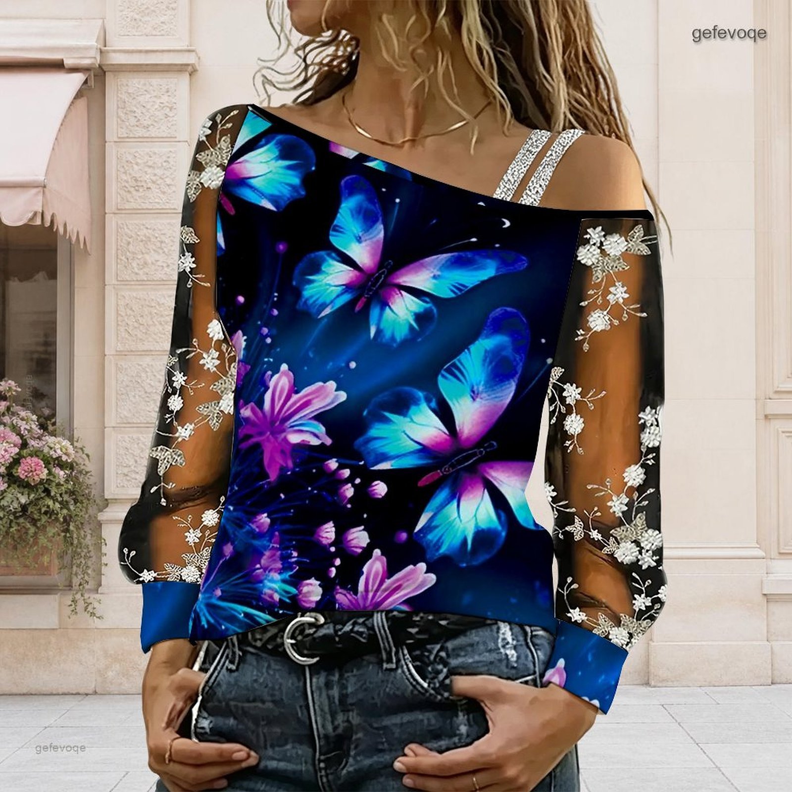 Women Off Shoulder Blouse Asym - огляд і ціна Off Shoulder Blouse