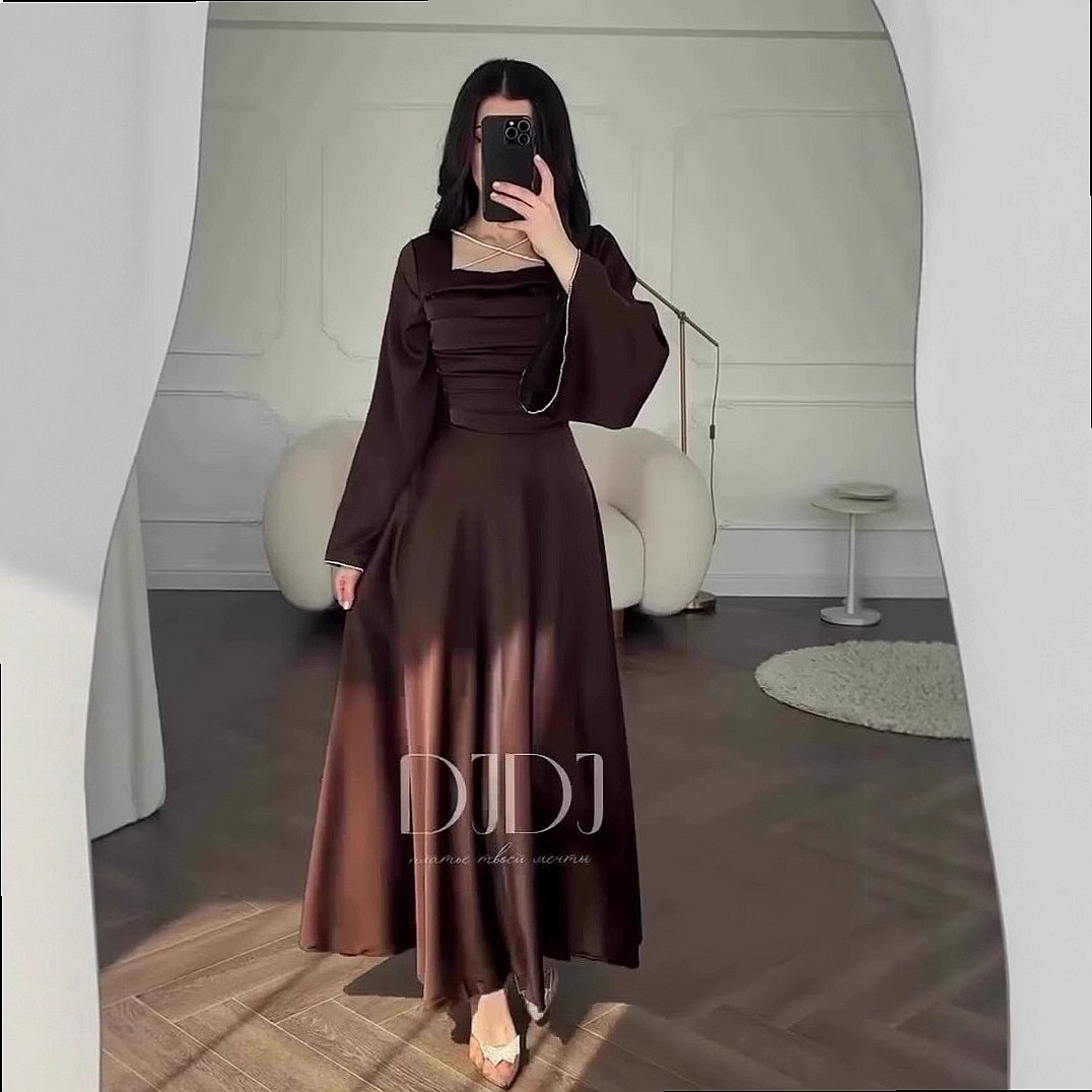 Vintage Elegant Long Sleeve Dr - огляд і ціна Summer Clothing For Older Women