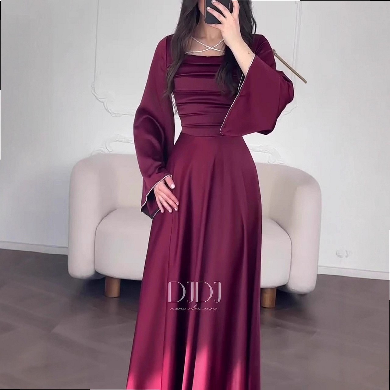 Vintage Elegant Long Sleeve Dr - огляд і ціна Summer Clothing For Older Women