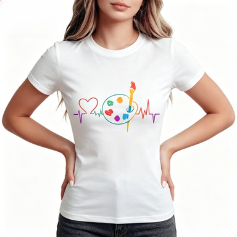 Colorful Geometric Women's Cas - огляд і ціна Summer Clothing Palette