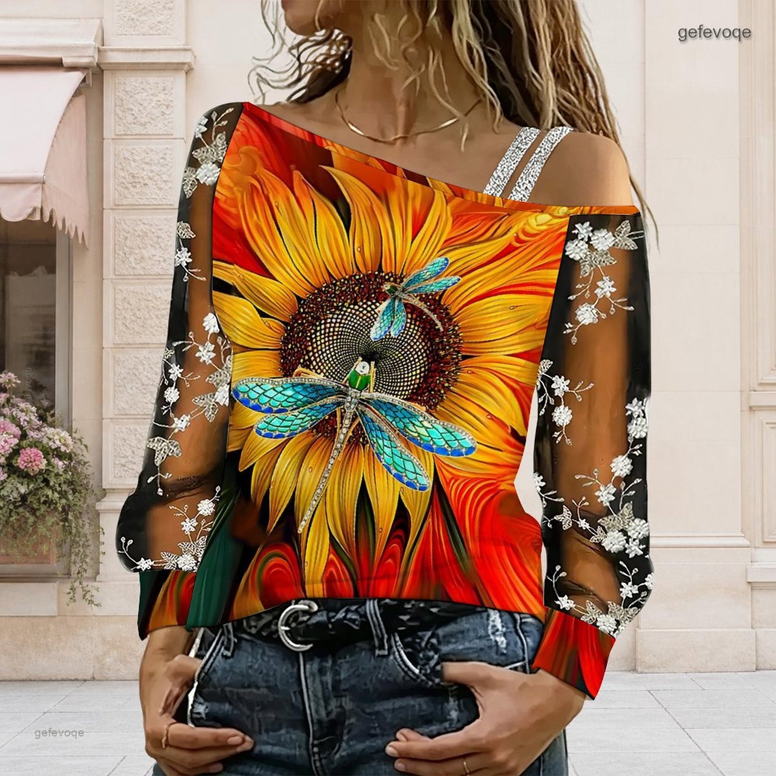 Women Off Shoulder Blouse Asym - огляд і ціна Off Shoulder Blouse