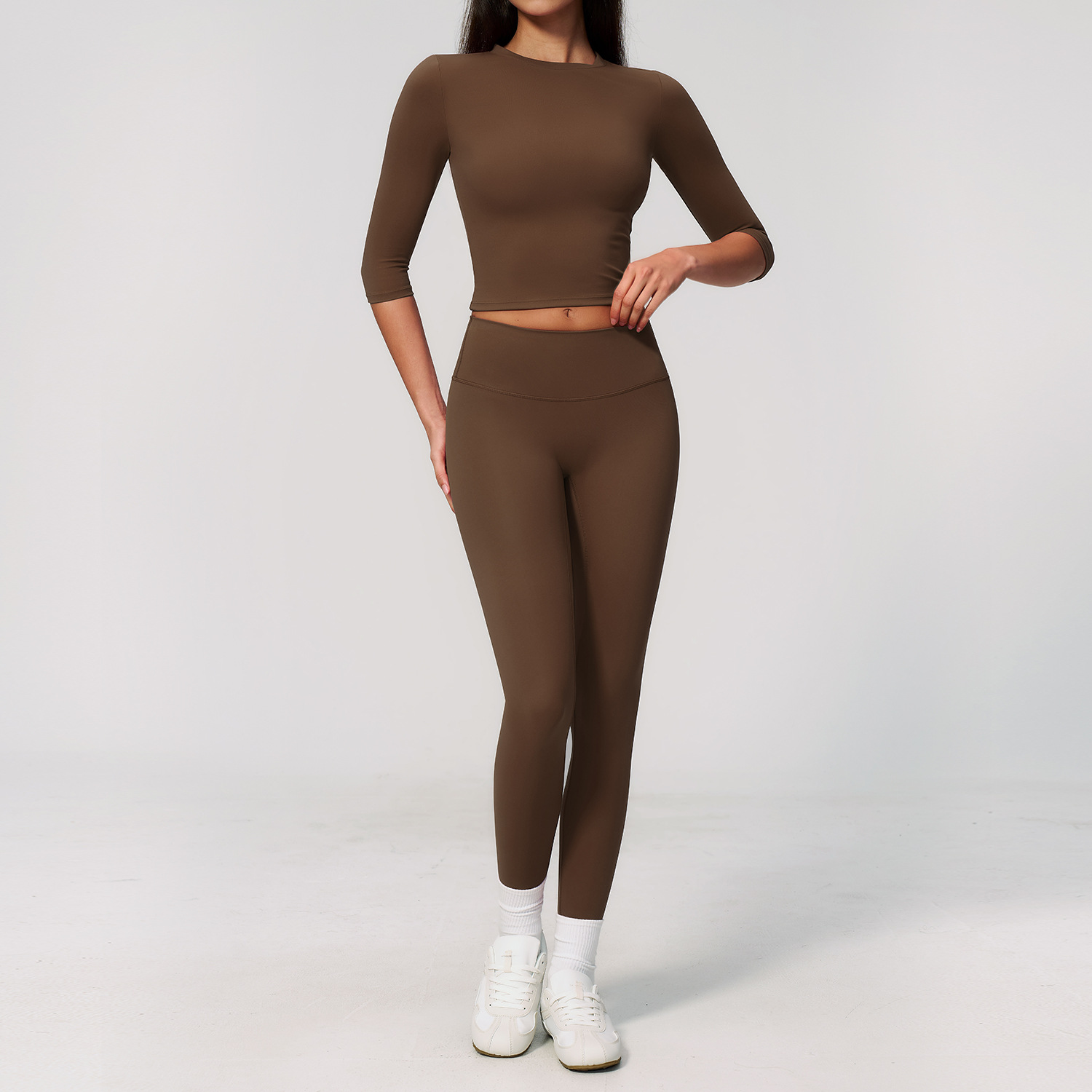 Yoga Suit 2PCS Sports Set Quic - огляд і ціна Summer Clothing Logo