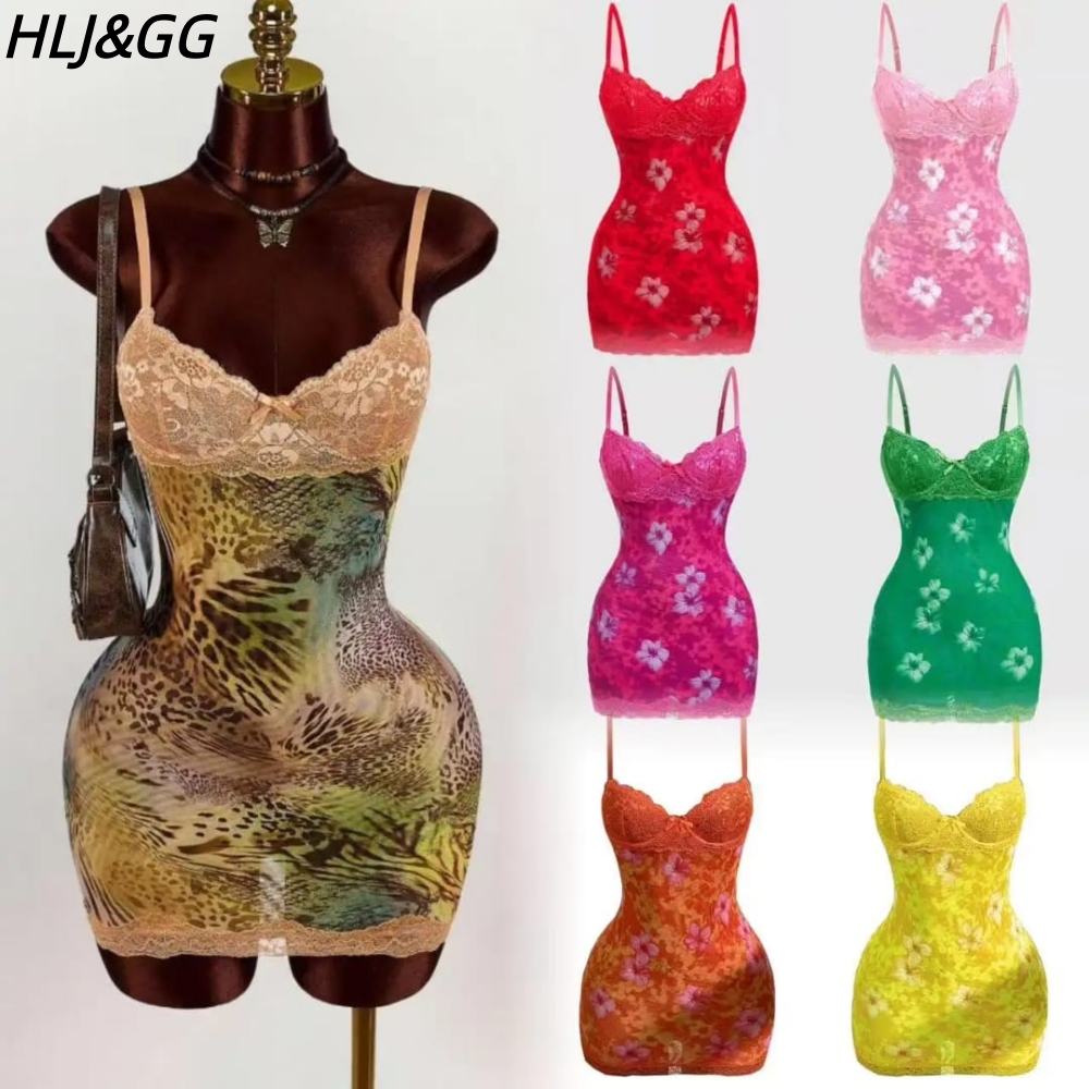 HLJ&GG Sexy Leopard Print Lace - огляд і ціна Summer Clothing H&M
