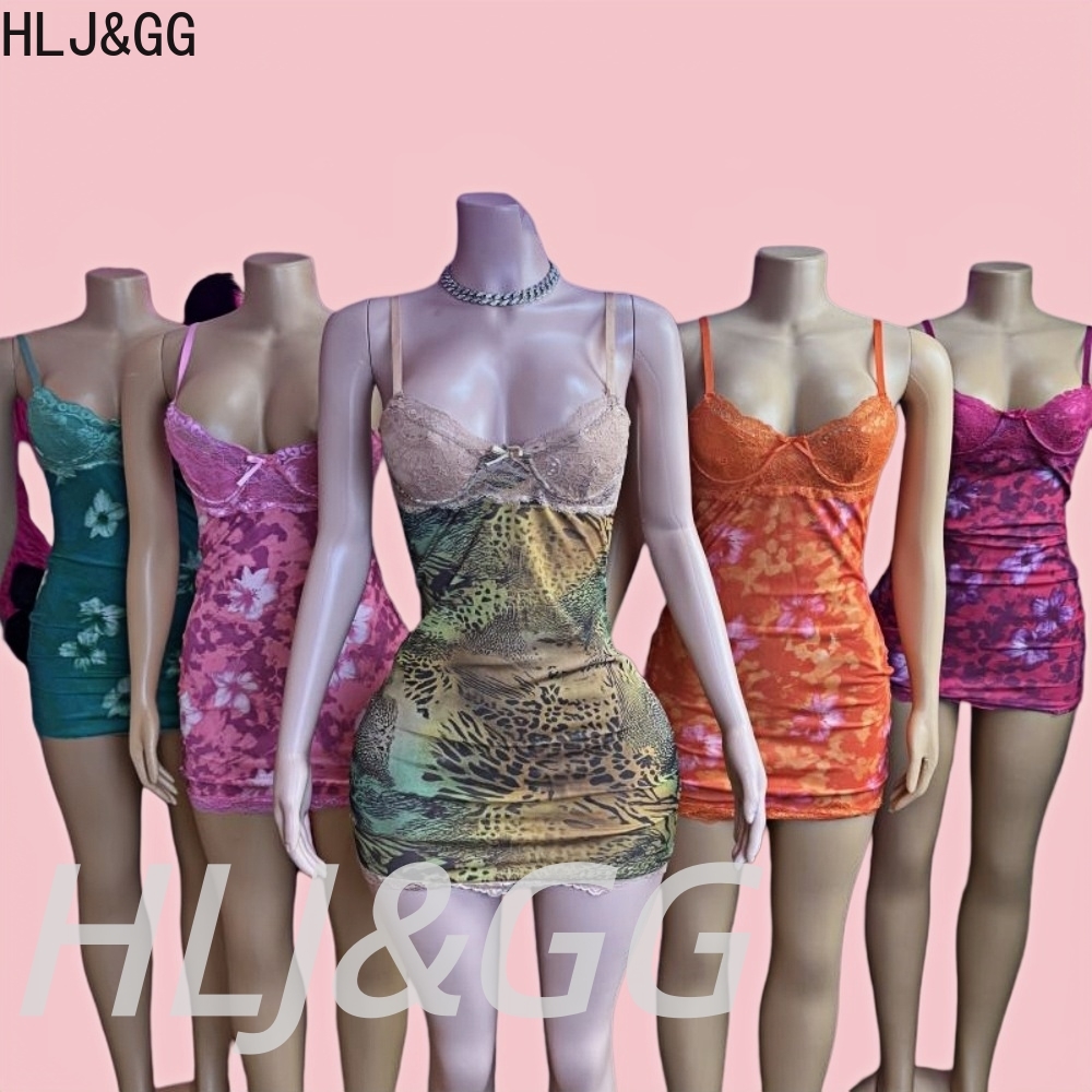 HLJ&GG Sexy Leopard Print Lace - огляд і ціна Summer Clothing H&M