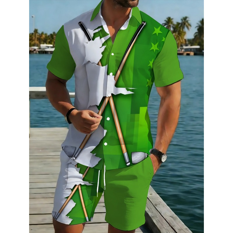Men's Lightweight Casual Green - огляд і ціна Summer Clothing Types