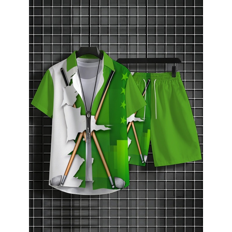 Men's Lightweight Casual Green - огляд і ціна Summer Clothing Types
