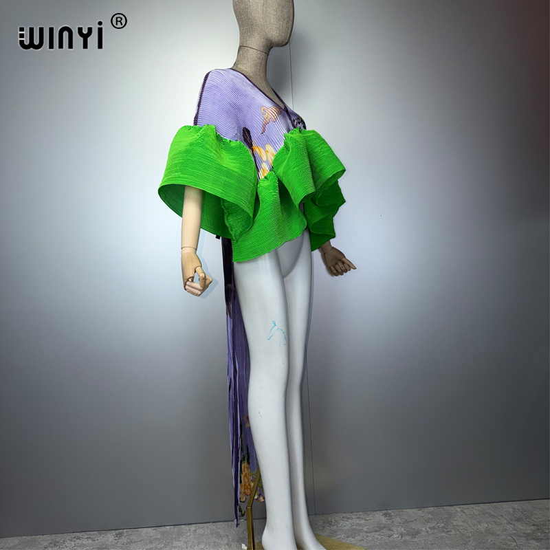WINYI Women's Pleated Maxi Par - огляд і ціна Summer Clothing H&M