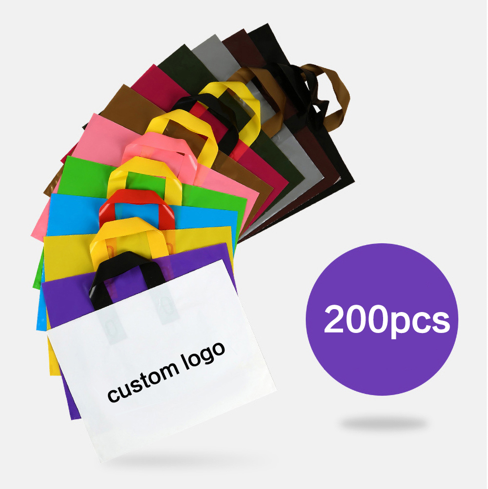 200pcs Custom Logo Shopping Ba - огляд і ціна Summer Clothing Logo