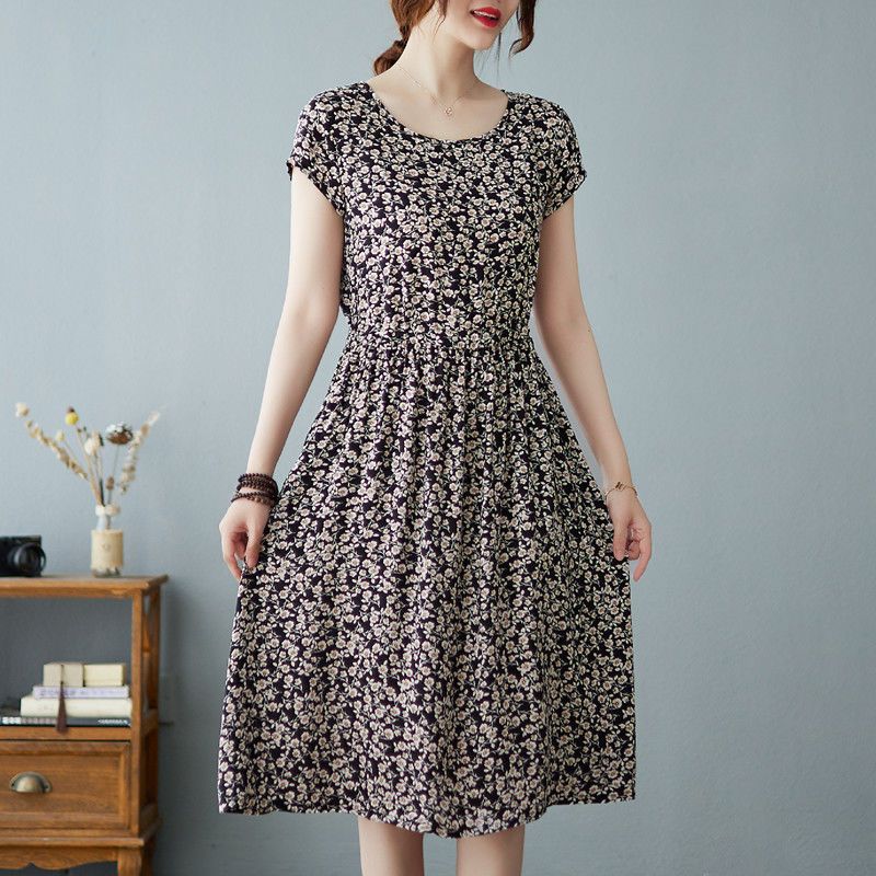 Bohemian Women Casual Floral L - огляд і ціна Sundress Midi Floral